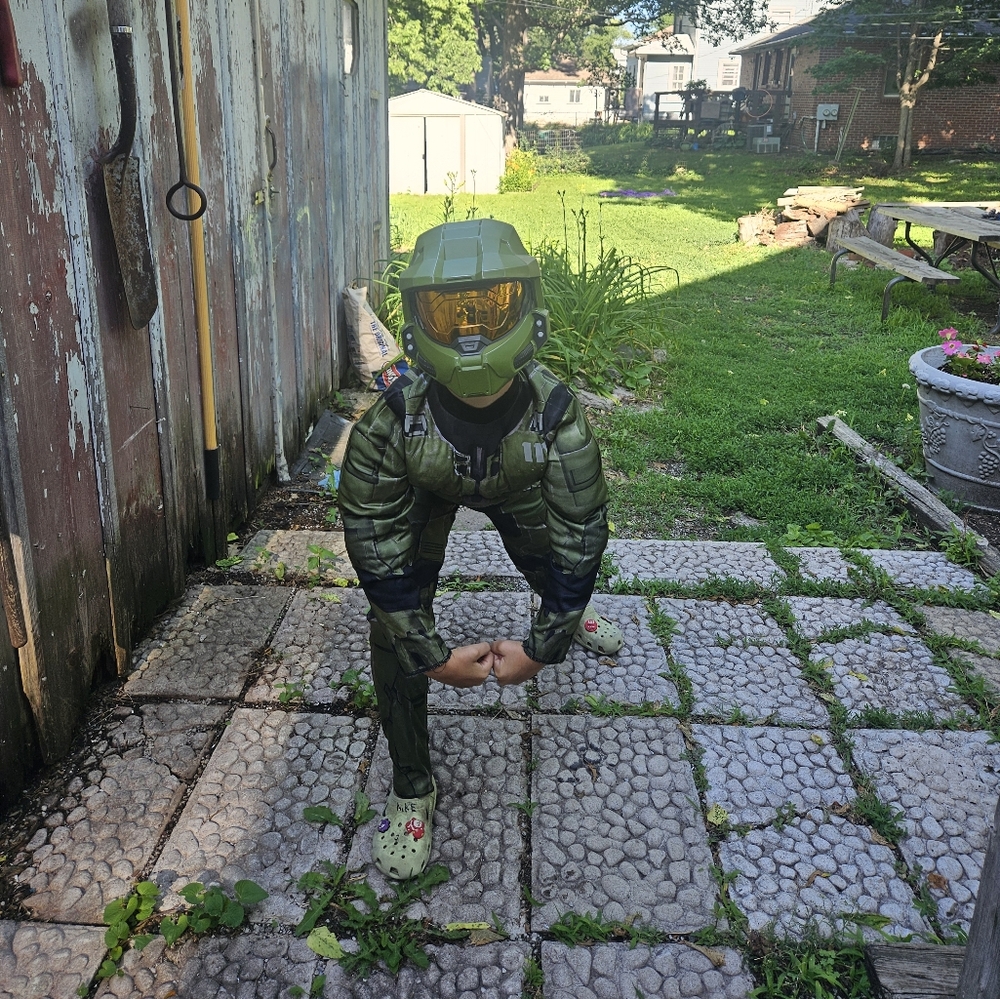 Halo Master Chief Muscle Costume